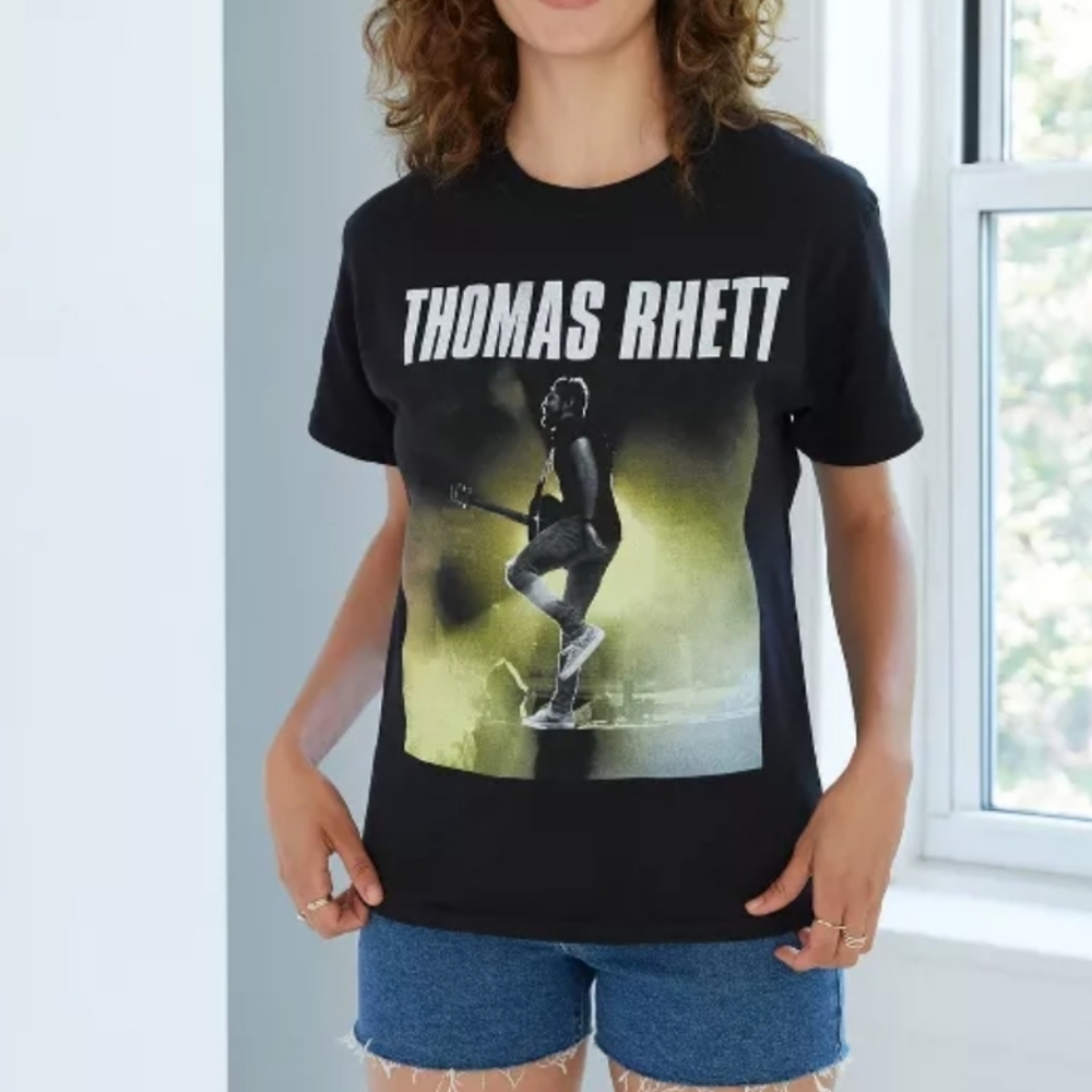 New Without Tags Thomas Rhett Short Sleeve Graphic T-Shirt - Black